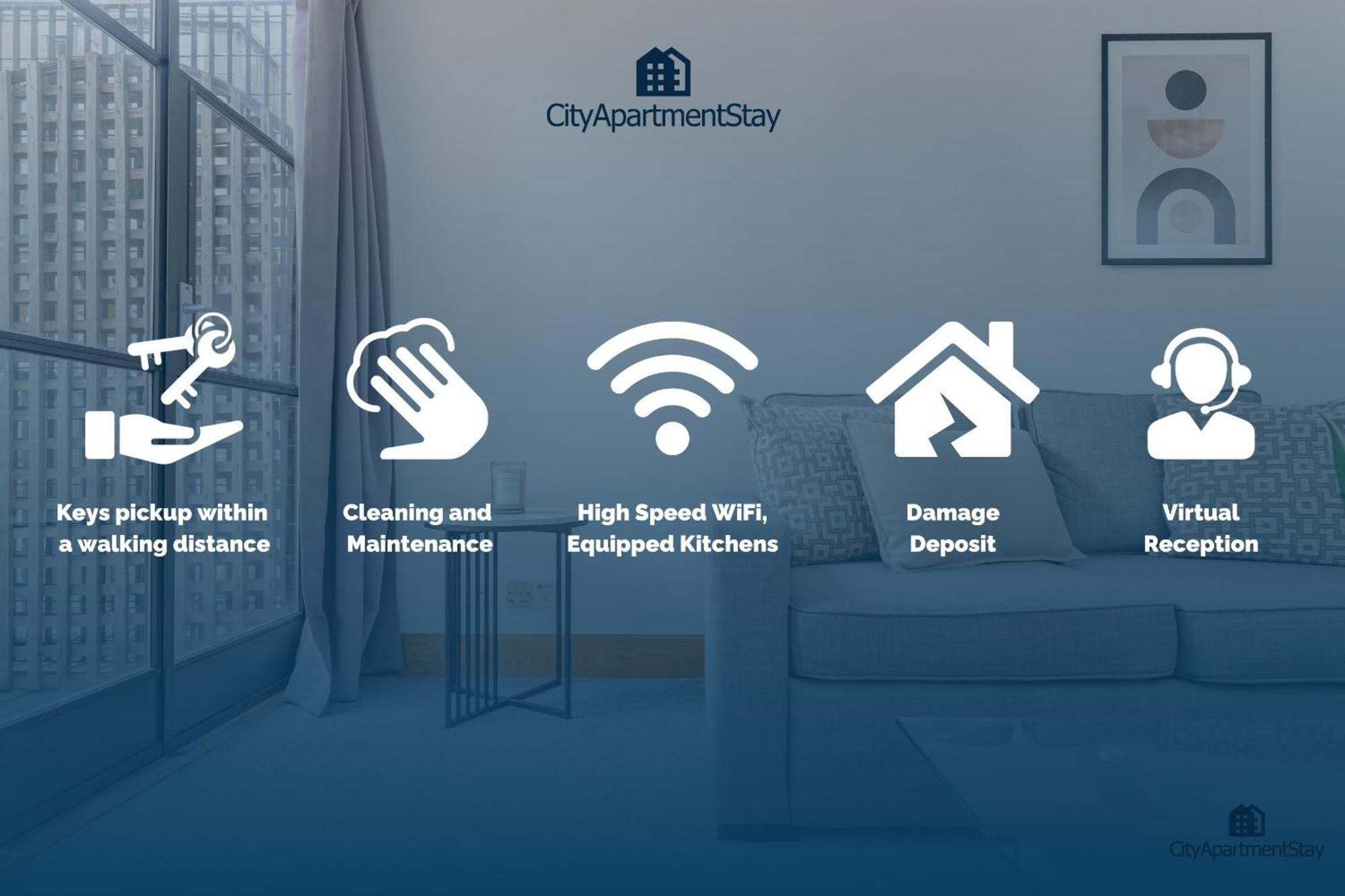 פריז Champs-Elysees & Arc De Triomphe - Cityapartmentstay מראה חיצוני תמונה
